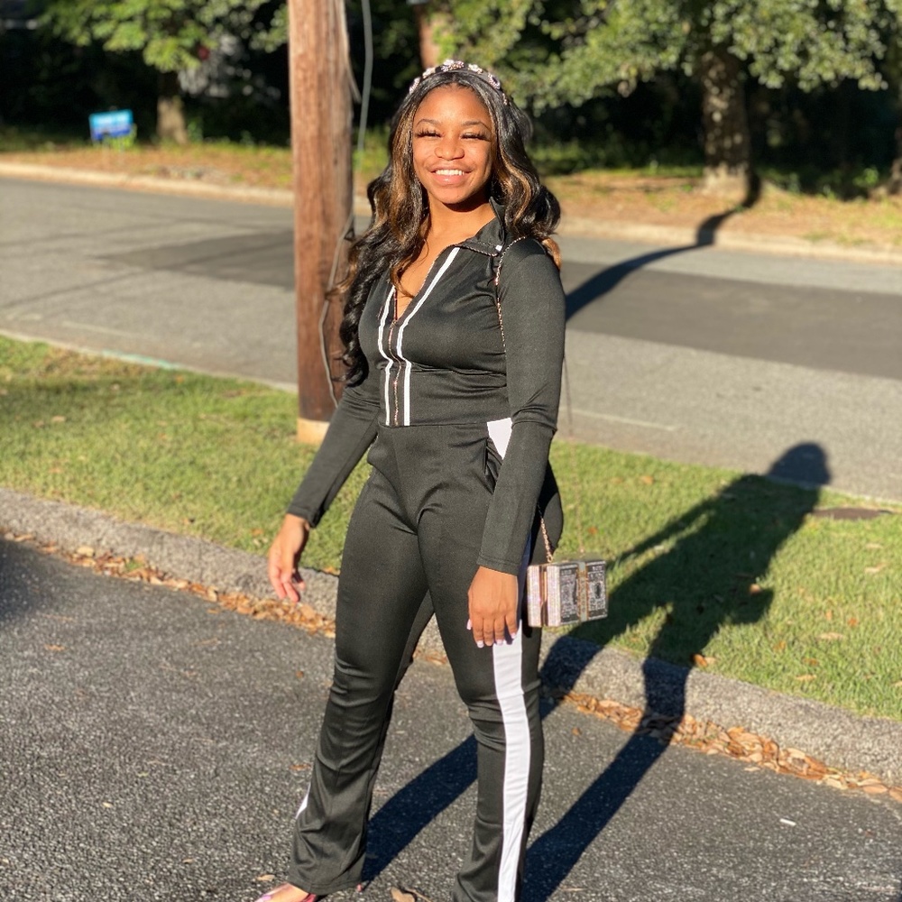 2 Piece Jogger Jumpsuit Set